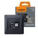 Розетка CAT6 одинарна комп'ютерна чорний графіт VIDEX BINERA 24468 фото 1