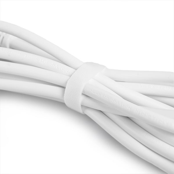 Мережевий подовжувач VIDEX ONCORD з/з 6п 3м (3x1.5мм) з кнопкою White 27691 фото