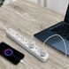 Мережевий подовжувач VIDEX ONCORD з/з 6п 3м (3x1.5мм) з кнопкою White 27691 фото 10