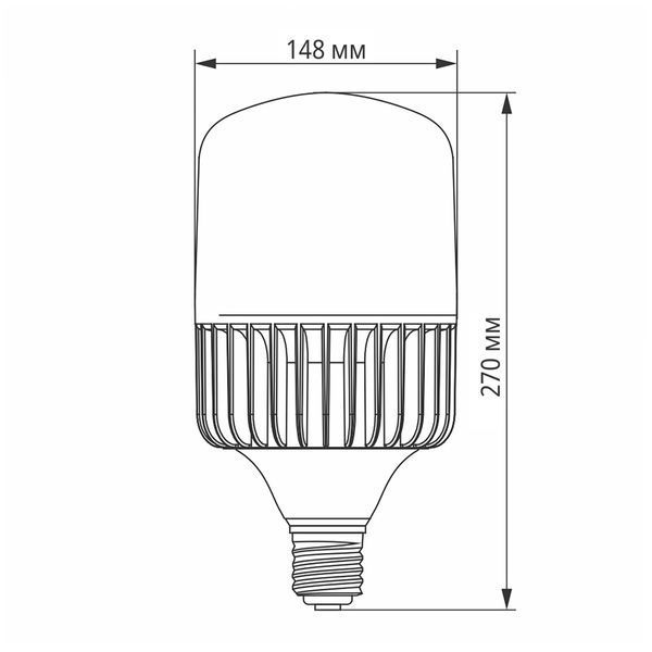 LED лампа VIDEX A145 100W E40 5000K 24994 фото