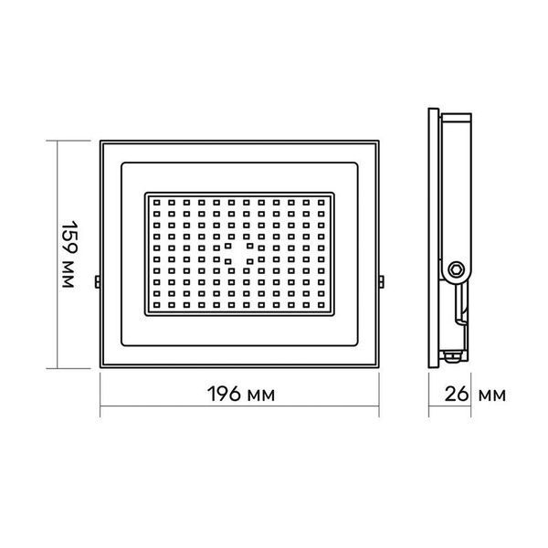 LED прожектор TITANUM TLF506 50W 6000K 24765 фото