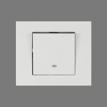 Вимикач реверсивний Ovivo Electric Grano білий 400-010200-214 фото