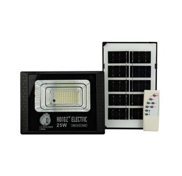 Прожектор світлодіодний з сонячною панеллю Horoz Electric TIGER-25 25W 6400K 068-012-0025-010 фото