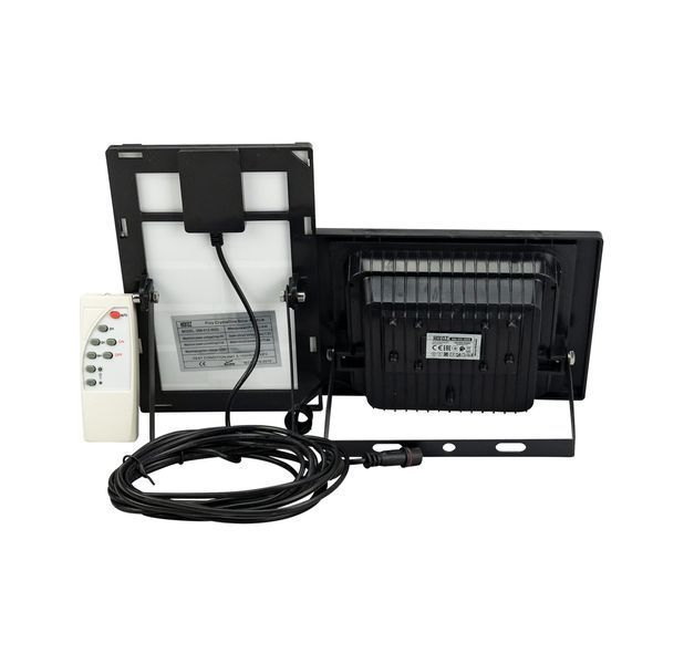 Прожектор світлодіодний з сонячною панеллю Horoz Electric TIGER-25 25W 6400K 068-012-0025-010 фото