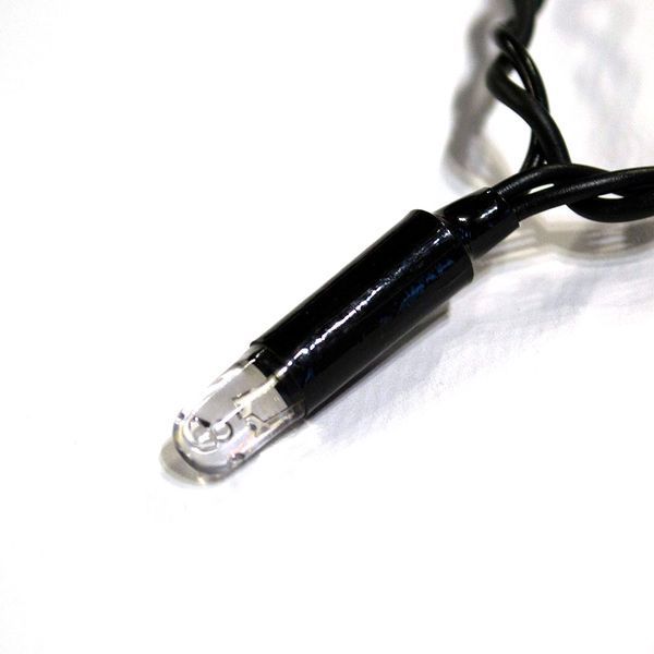 Гірлянда вулична STARLIGHT лінійна синій 100LED IP44 чорний 5м 000057276 фото