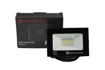 LED прожектор ElectroHouse 20Вт SMD2835 6500К 2000Лм EH-FDL-20W фото