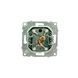 Механізм розетки ТФ Ovivo Electric GRANO мока 600-000319-221 фото 2