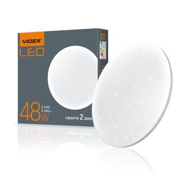 LED світильник настінно-стельовий VIDEX 48W 4100K Зоряне небо 25300 фото