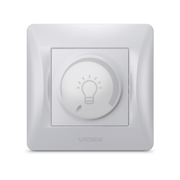 Димер LED 200Вт срібний шовк VIDEX BINERA 26115 фото