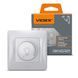 Димер LED 200Вт срібний шовк VIDEX BINERA 26115 фото 1