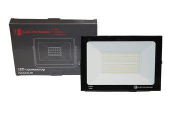 LED прожектор ElectroHouse 100Вт SMD2835 6500К 10000Лм EH-FDL-100W фото