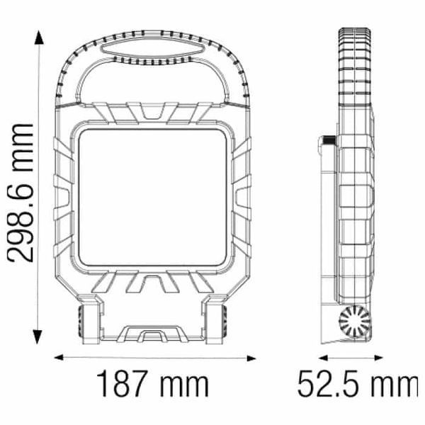 Прожектор світлодіодний Horoz Electric PROPORT-45 45W 6400K 068-015-0045-010 фото