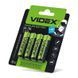 Батарейка лужна Videx LR6/AA 4шт Blister Card 21163 фото 2