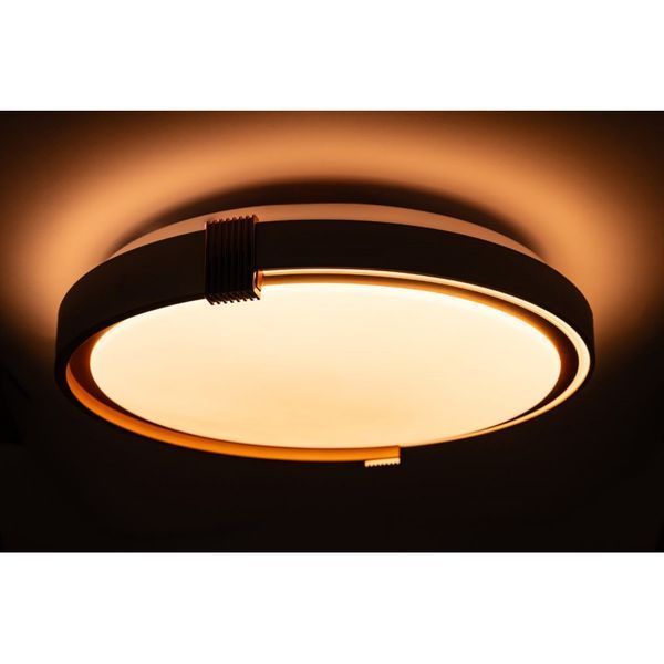 Світильник LED Vestum COLISEUM матовий 60W 395*60мм 3000К-6500К з ДК біле золото VS-91065 фото