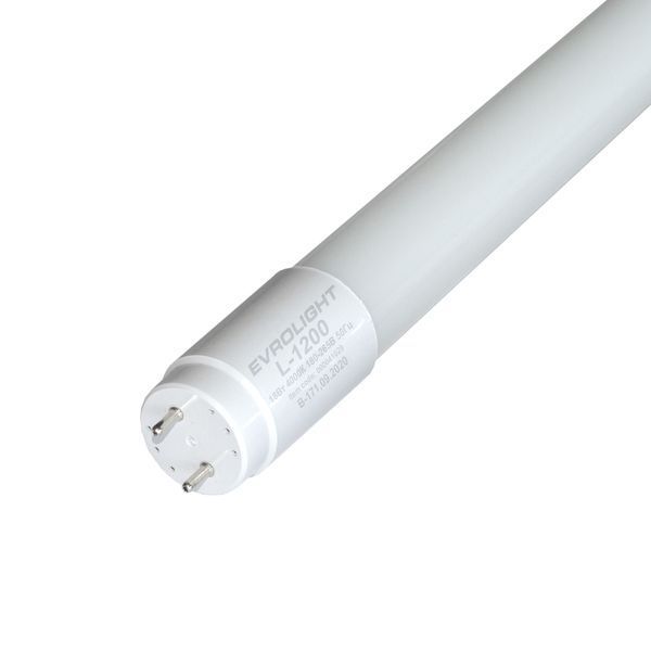 Лампа EVROLIGHT L-1200 4000к 18вт G13 T8 трубчаста LED 000041029 фото