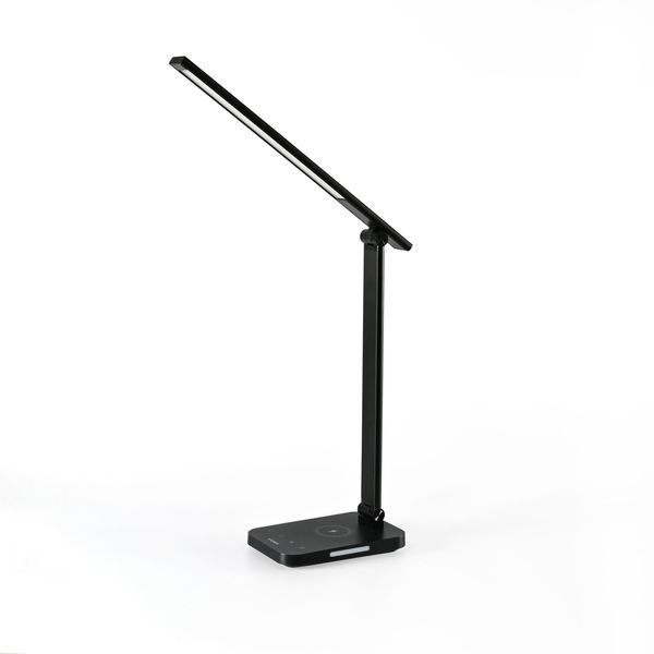 LED лампа настiльна з бездротовою зарядкою VIDEX VL-TF17B 18W 1800-6500K 27467 фото