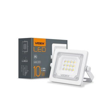 LED прожектор VIDEX F2e 10W 5000K 26328 фото