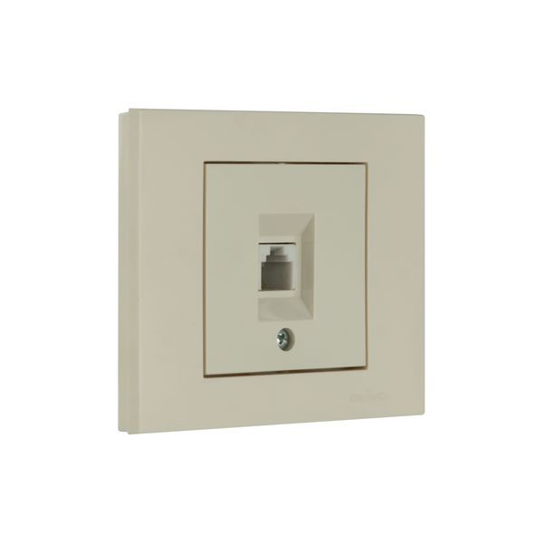 Розетка ТФ Ovivo Electric GRANO кремова 400-020300-221 фото