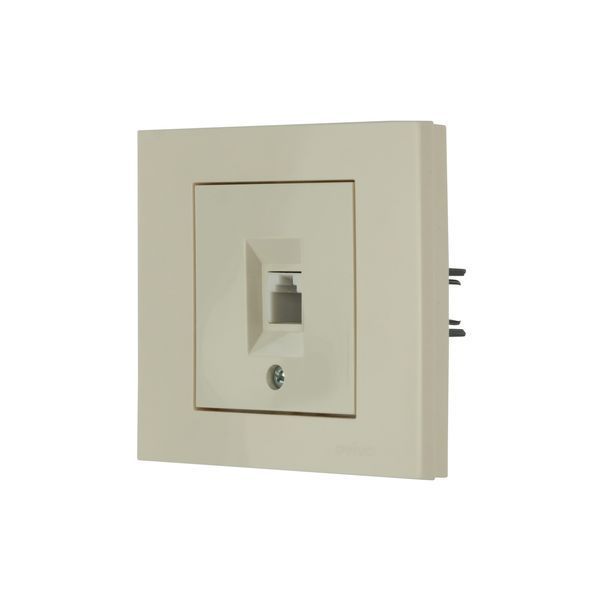 Розетка ТФ Ovivo Electric GRANO кремова 400-020300-221 фото