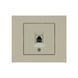 Розетка ТФ Ovivo Electric GRANO кремова 400-020300-221 фото 1