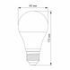 LED лампа VIDEX A60h 8.8W E27 4100K 28406 фото 3