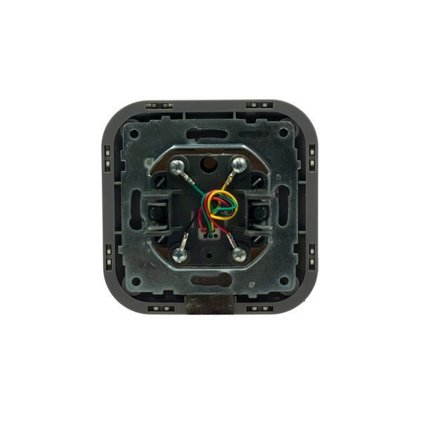 Розетка ТФ Ovivo Electric LOFT біла+сіра 404-010303-221 фото