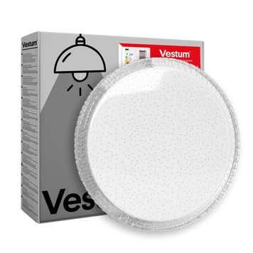 Світильник LED Vestum CRYSTAL зоряне небо 30W 395*60мм 4000К VS-90046 фото