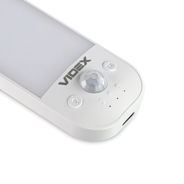 LED Світильник акумуляторний з датчиком руху VIDEX VL-NL014W-S 27897 фото