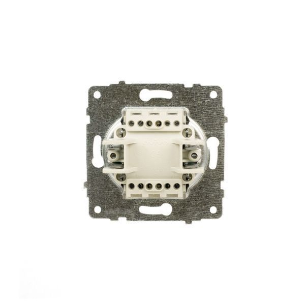 Механізм вимикача 1-клв. Ovivo Electric Grano кремовий 600-000202-200 фото