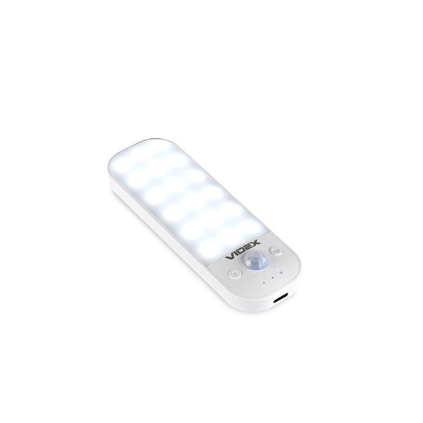 LED Світильник акумуляторний з датчиком руху VIDEX VL-NL014W-S 27897 фото
