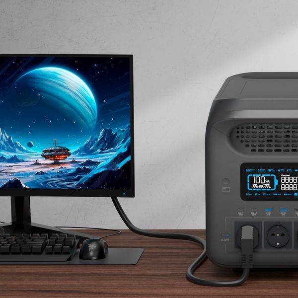 Портативна зарядна станція VIDEX OASIS 1800W 1229Wh (VPS-SG1-1KW8) 28325 фото
