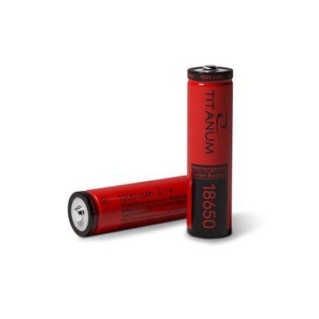 Акумулятор TITANUM літій-іонний 18650 (без захисту) 1200mAh bulk/1шт 27584 фото