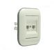 Розетка комп&rsquo;ютерна двійна (CAT6) Ovivo Electric LOFT біла+сіра 404-010303-230 фото 3