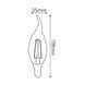 Світлодіодна лампа Horoz Electric FILAMENT FLAME-4 4W Е14 4200K 001-014-0004-030 фото 2