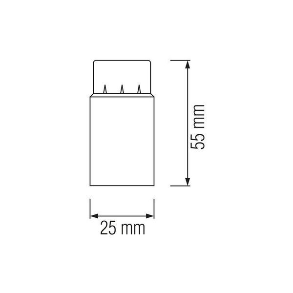 Патрон бакелітовий Horoz Electric Е14 чорний 094-001-0001-010 фото