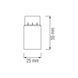Патрон бакелітовий Horoz Electric Е14 чорний 094-001-0001-010 фото 2