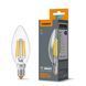 LED лампа VIDEX Filament C37F 6W E14 4100K 25794 фото 1