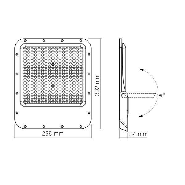LED прожектор VIDEX PREMIUM F2 200W 5000K 26173 фото
