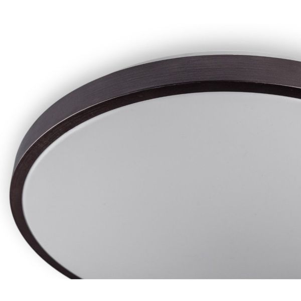 Світильник LED Vestum RING матовий 60W 395*60мм 3000К-6500К з ДК бронзовий VS-91054 фото