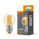 LED лампа VIDEX Filament G45FA 6W E27 2200K бронза 25800 фото 1