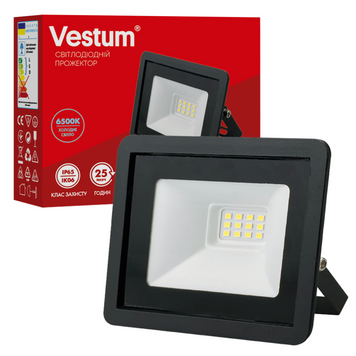 Прожектор LED Vestum 10W 900Лм 6500K 185-265V IP65 1-VS-3013 фото